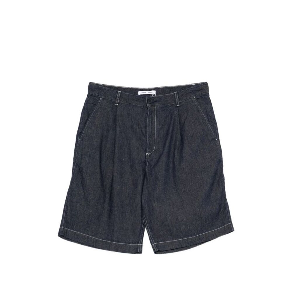 Samsoe Samsoe Blue Shorts - Denim Shorts Men